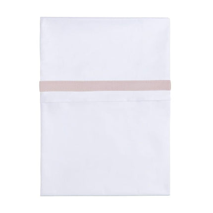Baby's Only Wieglaken Geweven Bies Oud Roze/Wit koop je bij Babywinkel