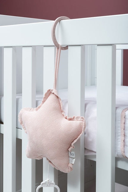 Baby's Only Wieglaken Reef Misty Pink/Wit koop je bij Babywinkel