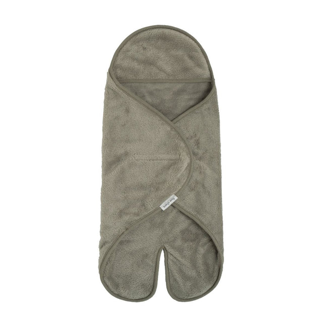 Baby's Only Wikkeldeken Baby Cozy Urban Green met Voetjes koop je bij Babywinkel