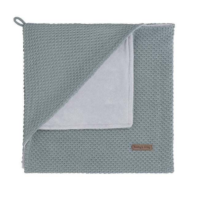 Baby's Only Wikkeldeken Baby Soft Flavor Stonegreen koop je bij Babywinkel