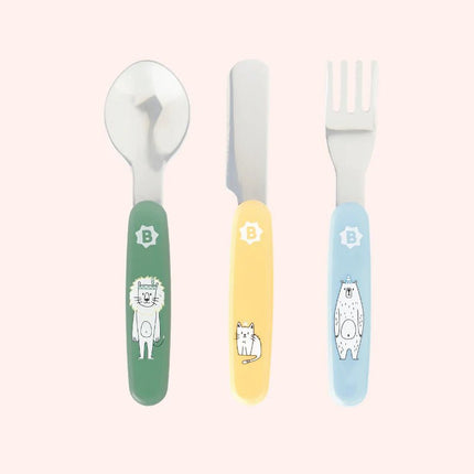 Badabulle Bestekset Inox 3St koop je bij Babywinkel