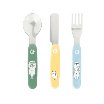 Badabulle Bestekset Inox 3St koop je bij Babywinkel