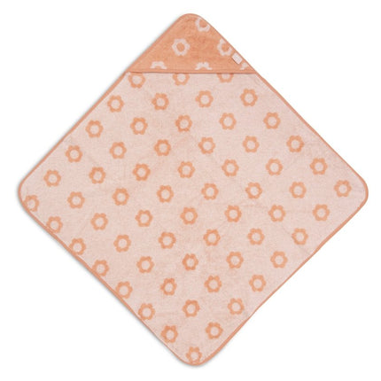 Badcape Badstof - Jacquard Blush koop je bij Babywinkel