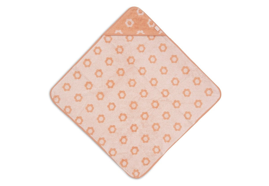 Badcape Badstof - Jacquard Blush koop je bij Babywinkel