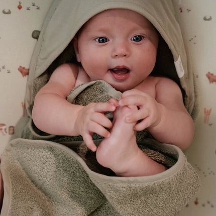 Little Dutch Badcape Baby Little Farm 75Cm koop je bij Babywinkel