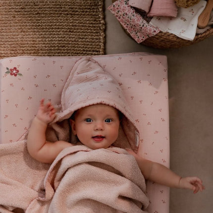 Little Dutch Badcape Baby Pure Blossom 100Cm koop je bij Babywinkel
