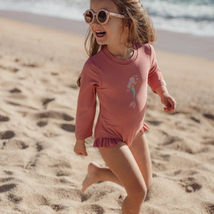 Badpak met lange mouwen Dreamy Pink koop je bij Babywinkel