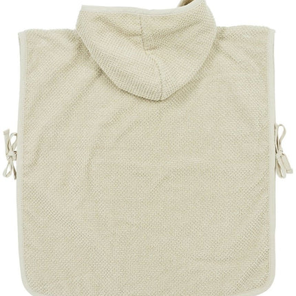 Meyco Badponcho Popcorn Soft Sand 1 - 3 Jaar koop je bij Babywinkel