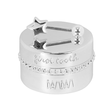 BamBam Geschenkdoosje Tandenkist Zilver koop je bij Babywinkel
