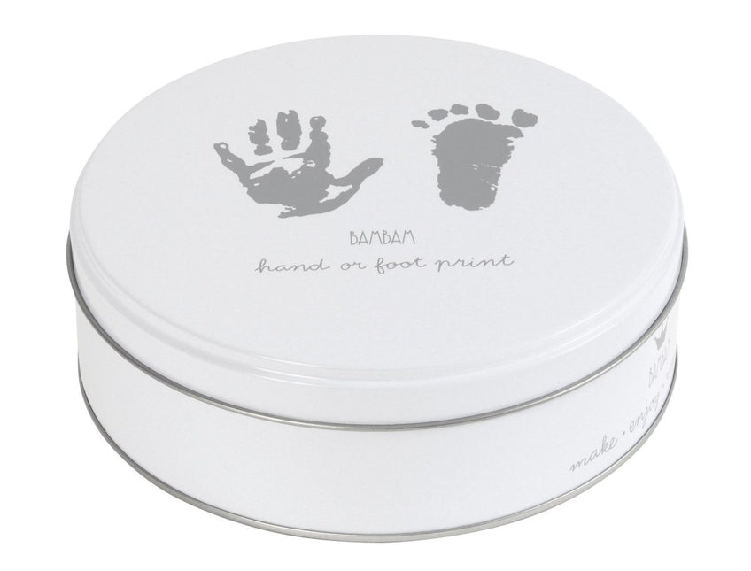 BamBam Geschenkdoosje Voet / Drukken Van De Hand koop je bij Babywinkel