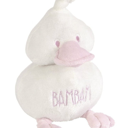BamBam Knuffel Eend Roze koop je bij Babywinkel