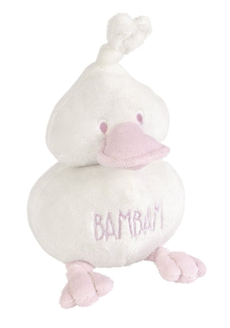 BamBam Knuffel Eend Roze koop je bij Babywinkel
