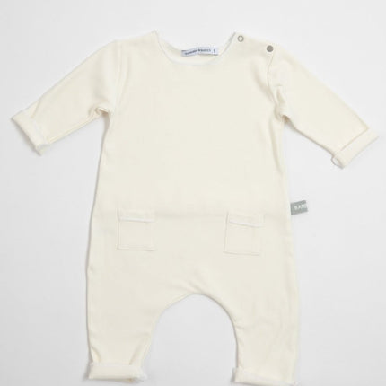 Bamboom Baby Jumpsuit Creme koop je bij Babywinkel