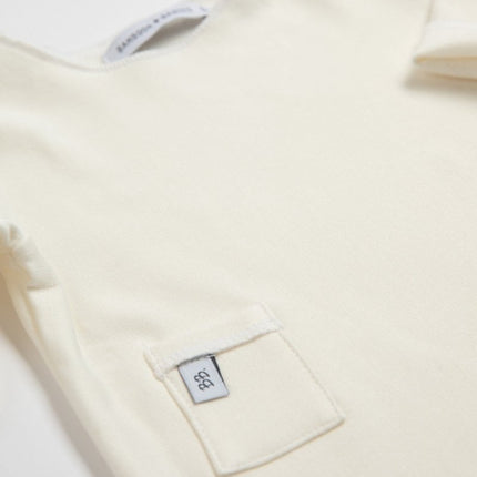 Bamboom Baby Shirt Lange Mouw Creme koop je bij Babywinkel