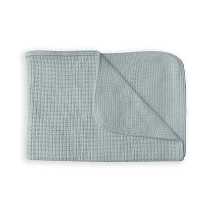Bamboom Wiegdeken Zomer Soft Stone Ice Blue 100x75cm koop je bij Babywinkel
