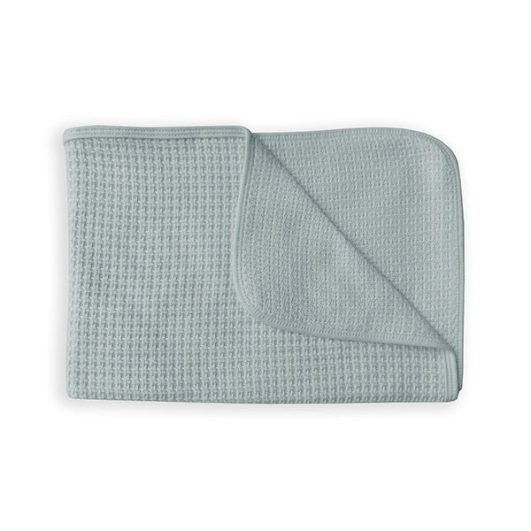 Bamboom Wiegdeken Zomer Soft Stone Ice Blue 100x75cm koop je bij Babywinkel