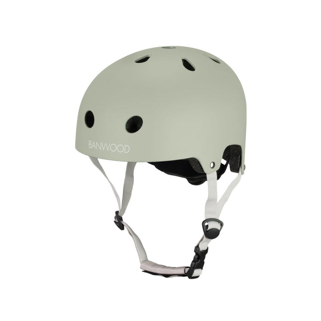 Banwood Eco Kinderhelm Olive koop je bij Babywinkel
