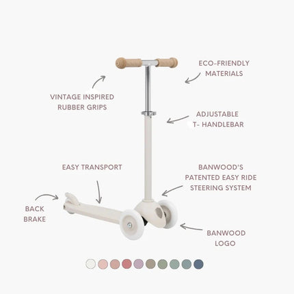 Banwood Eco Kinderstep Ivory koop je bij Babywinkel