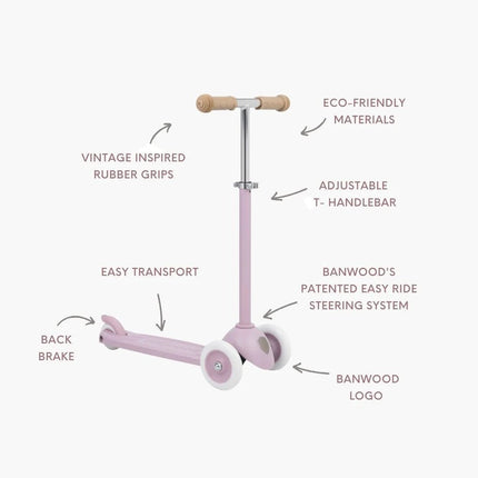 Banwood Eco Kinderstep Lavender koop je bij Babywinkel