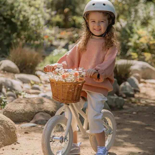 Banwood Loopfiets First Go Cream koop je bij Babywinkel