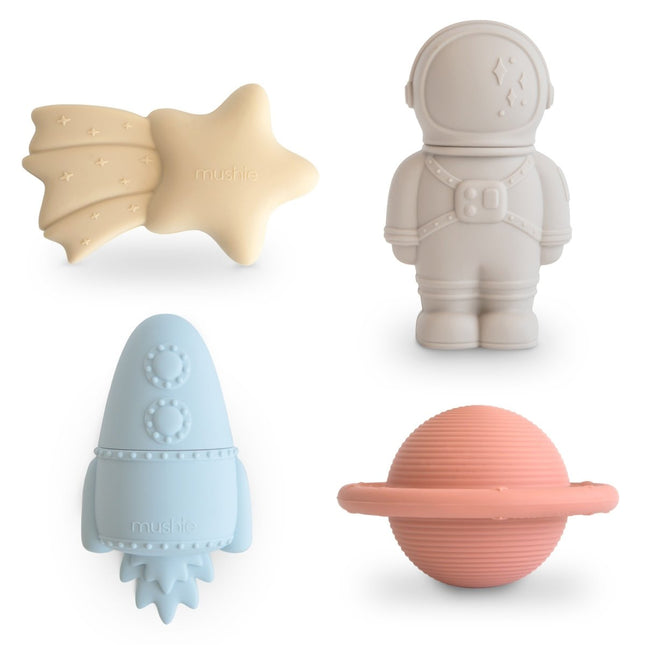 Mushie Badspeelgoed Set 4 - Pack Space koop je bij Babywinkel