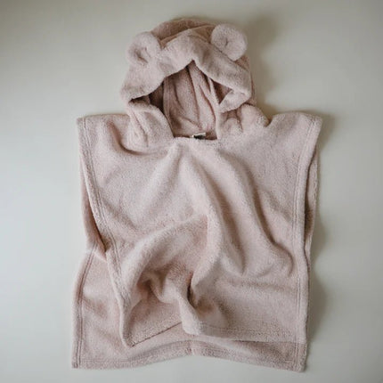 Mushie Badponcho Beer Blush koop je bij Babywinkel