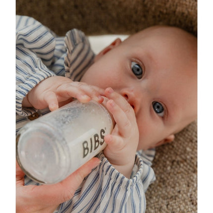 BIBS Flesspeen Rond Latex 2St Medium Flow koop je bij Babywinkel
