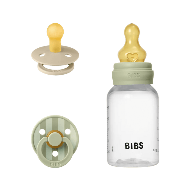 BIBS Gift Set Baby Sprinkle sage koop je bij Babywinkel