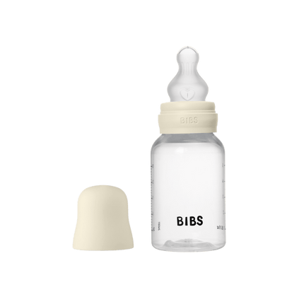 BIBS Flessenset Silicone 150 Ml En 270Ml Ivory 5 Delig koop je bij Babywinkel