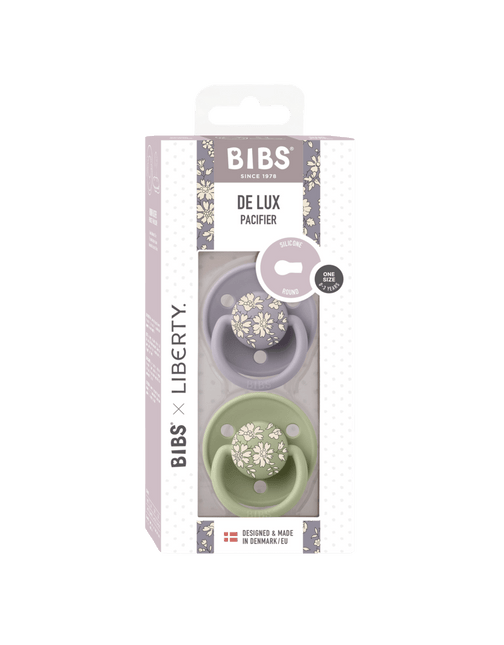 BIBS Speen Liberty De Lux Sage 2St koop je bij Babywinkel