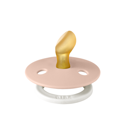 BIBS Speen Maat 1 Anatomical Blush Glow/ Vanilla Glow 2St koop je bij Babywinkel
