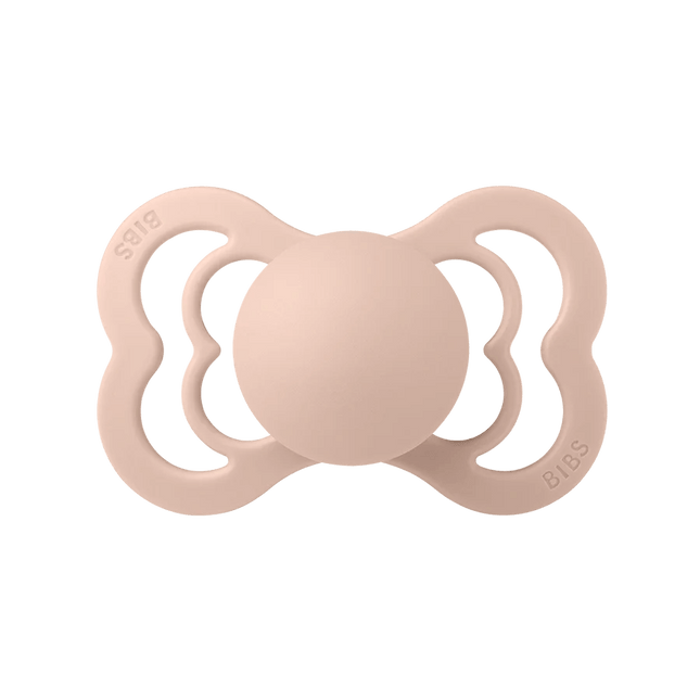 BIBS Speen Maat 1 Blush Supreme Latex koop je bij Babywinkel