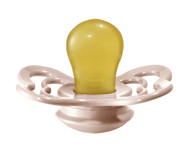 BIBS Speen Maat 1 Blush Supreme Latex koop je bij Babywinkel