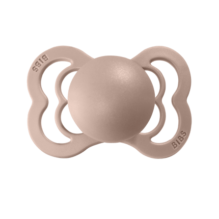 BIBS Speen Maat 1 Ivory/Blush Supreme Silicone 2st koop je bij Babywinkel