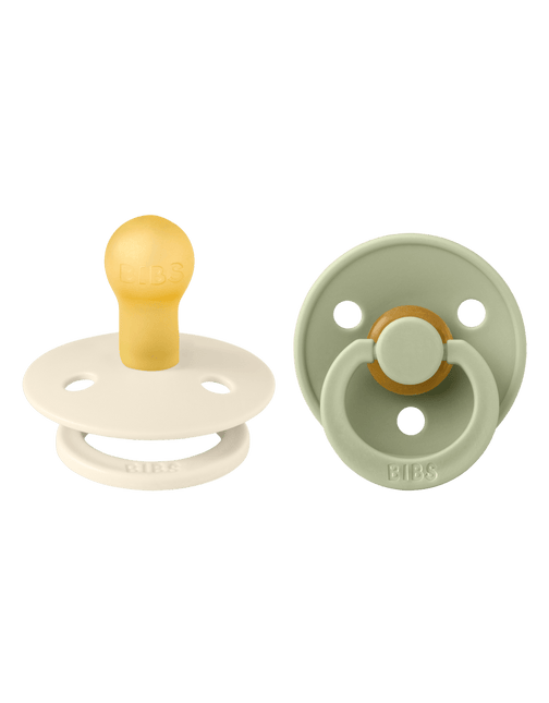 BIBS Speen Maat 1 Ivory/Sage 2st koop je bij Babywinkel