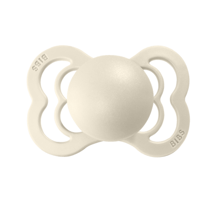 BIBS Speen Maat 1 Ivory/Sage Supreme Silicone 2st koop je bij Babywinkel