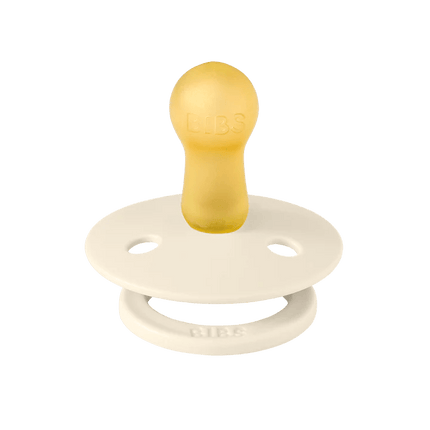 BIBS Speen Maat 1 Latex Symmetric Ivory/Blush 2st koop je bij Babywinkel