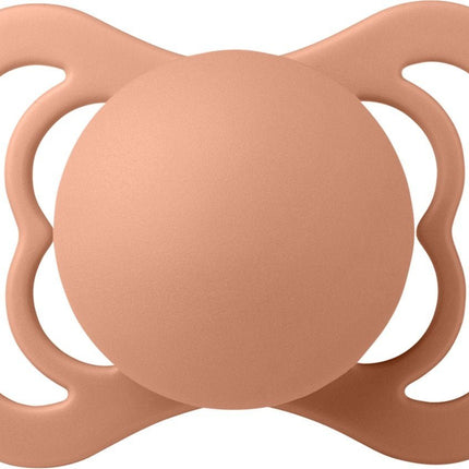 BIBS Speen Maat 1 Peach Supreme Silicone koop je bij Babywinkel