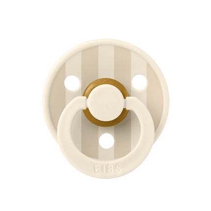 BIBS Speen Maat 1 Pin/Ivory Vanilla 2St koop je bij Babywinkel