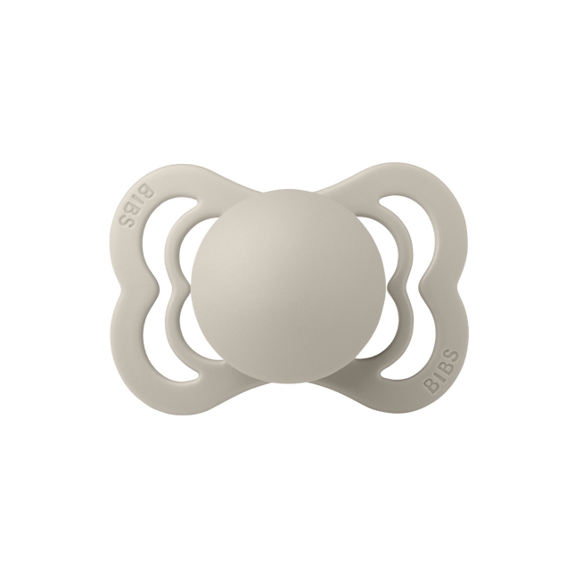 BIBS Speen Maat 1 Sand Supreme Latex koop je bij Babywinkel