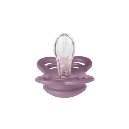 BIBS Speen Maat 1 Silicone Supreme Mauve koop je bij Babywinkel