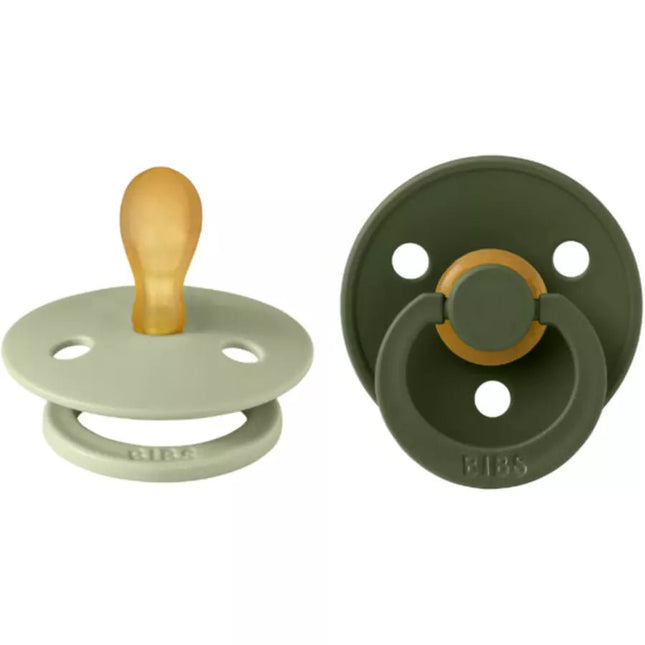 BIBS Speen Maat 1 Symmetrical Sage/Hunter Green 2St koop je bij Babywinkel