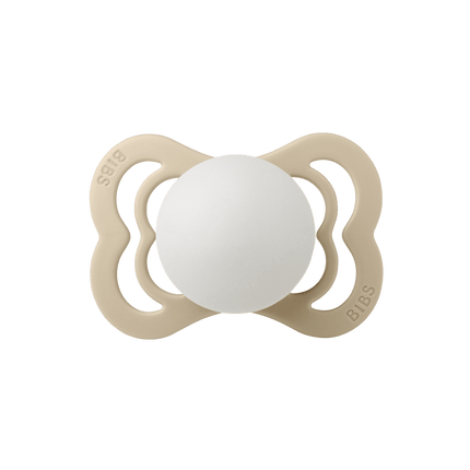 BIBS Speen Maat 1 Vanilla Night Supreme Silicone koop je bij Babywinkel