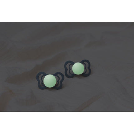 BIBS Speen Maat 1 Vanilla Night Supreme Silicone koop je bij Babywinkel