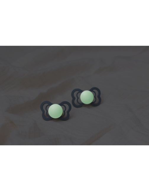 BIBS Speen Maat 1 Vanilla Night Supreme Silicone koop je bij Babywinkel