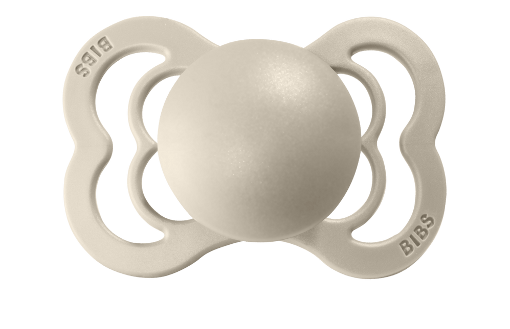 BIBS Speen Maat 1 Vanilla Supreme Silicone koop je bij Babywinkel