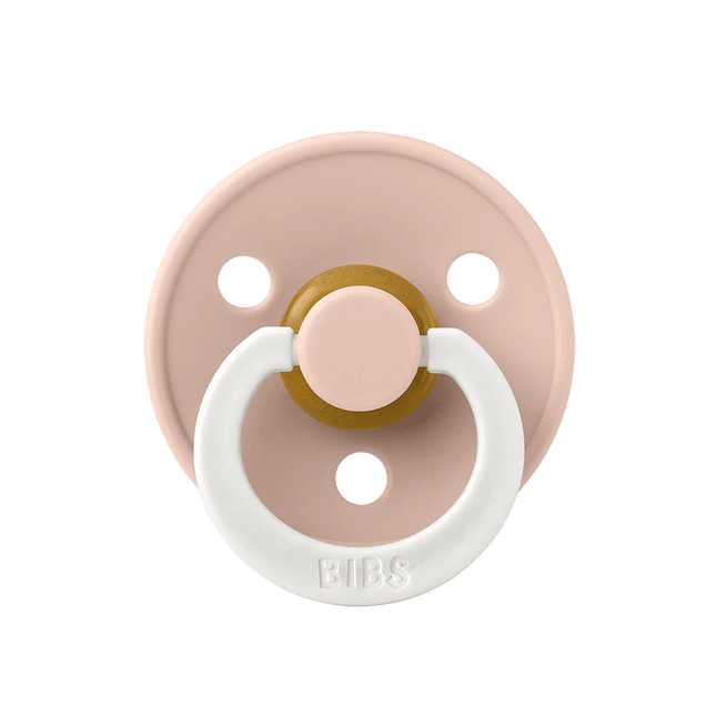 BIBS Speen Maat 2 Anatomical Blush Glow koop je bij Babywinkel