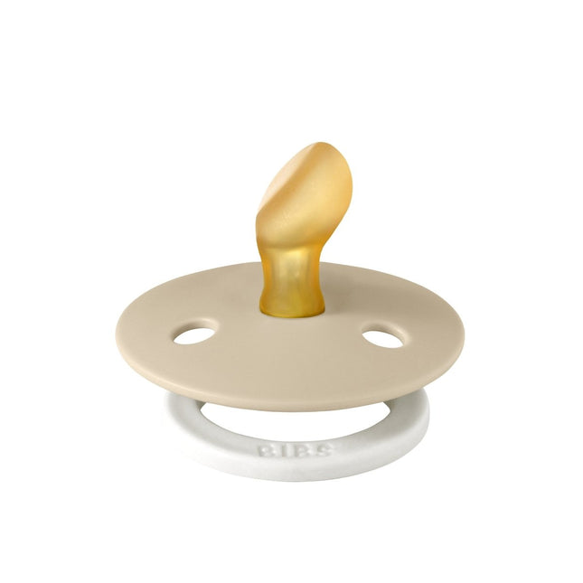 BIBS Speen Maat 2 Anatomical Vanilla Glow koop je bij Babywinkel