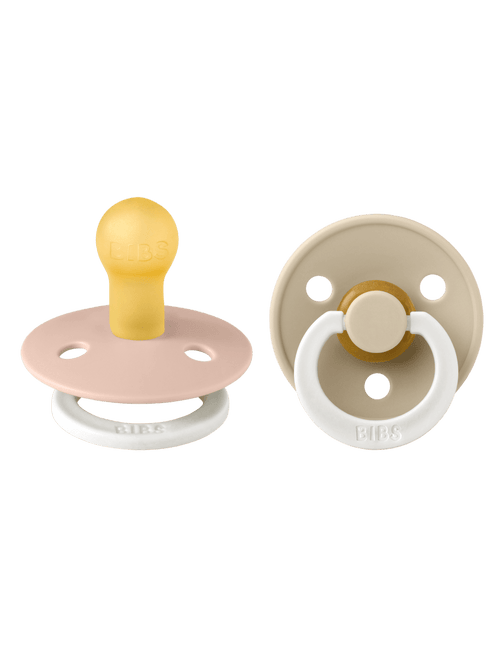 BIBS Speen Maat 2 Blush Night/Vanilla Night 2st koop je bij Babywinkel