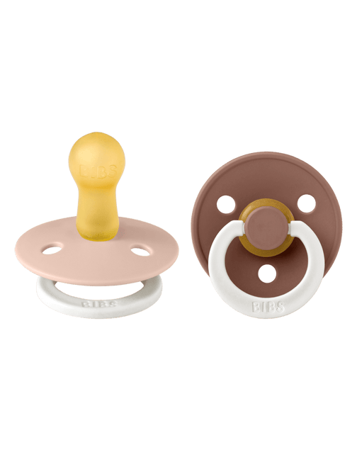 BIBS Speen Maat 2 Colour Blush Glow/Woodchuck Glow 2St koop je bij Babywinkel